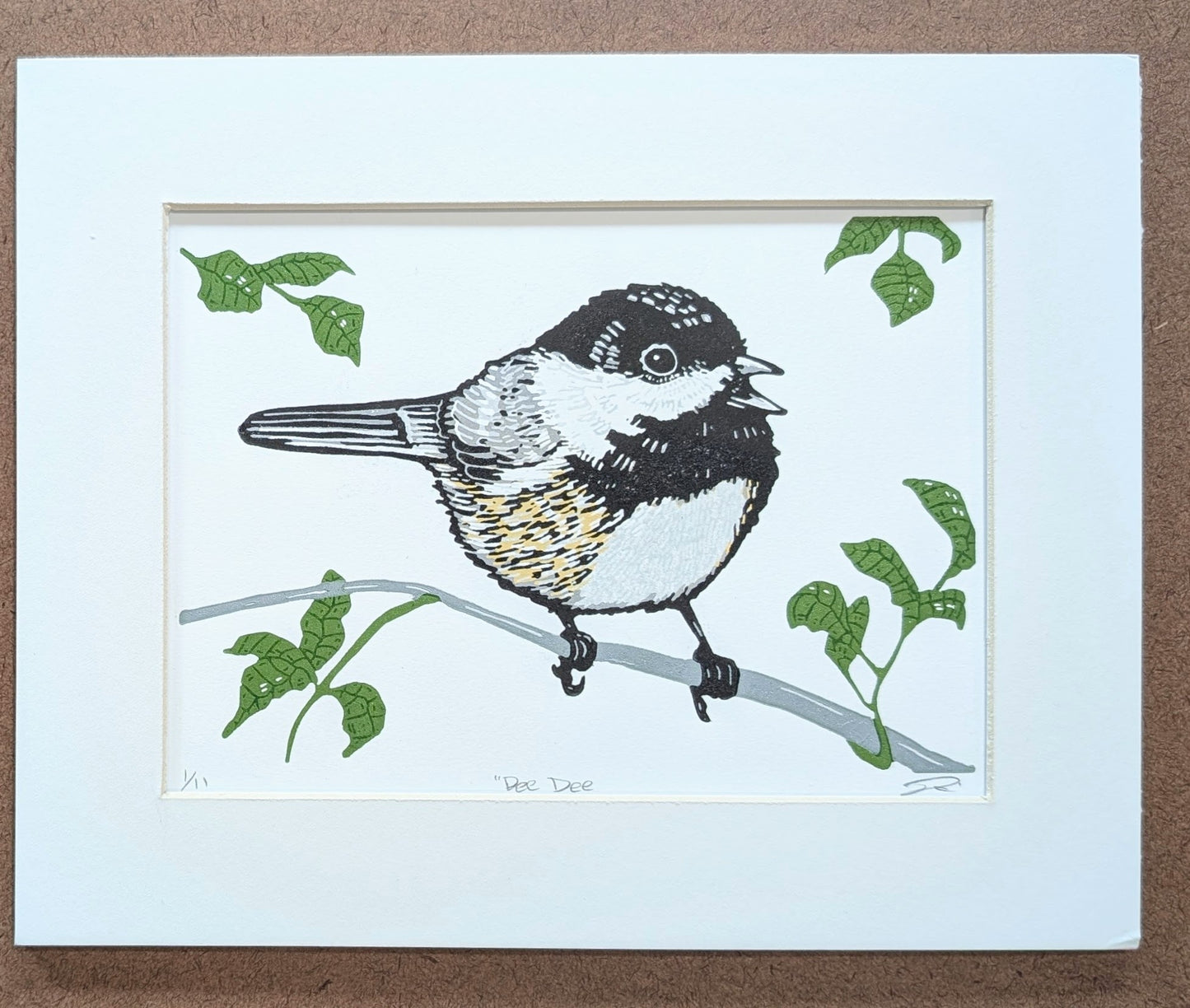 DEE DEE limited edition handmade print