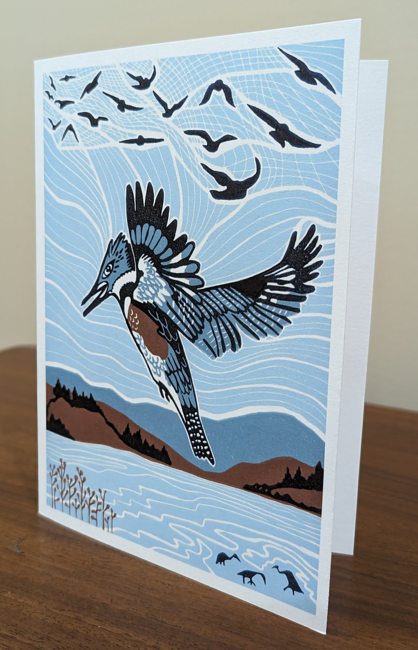 Kingfisher card