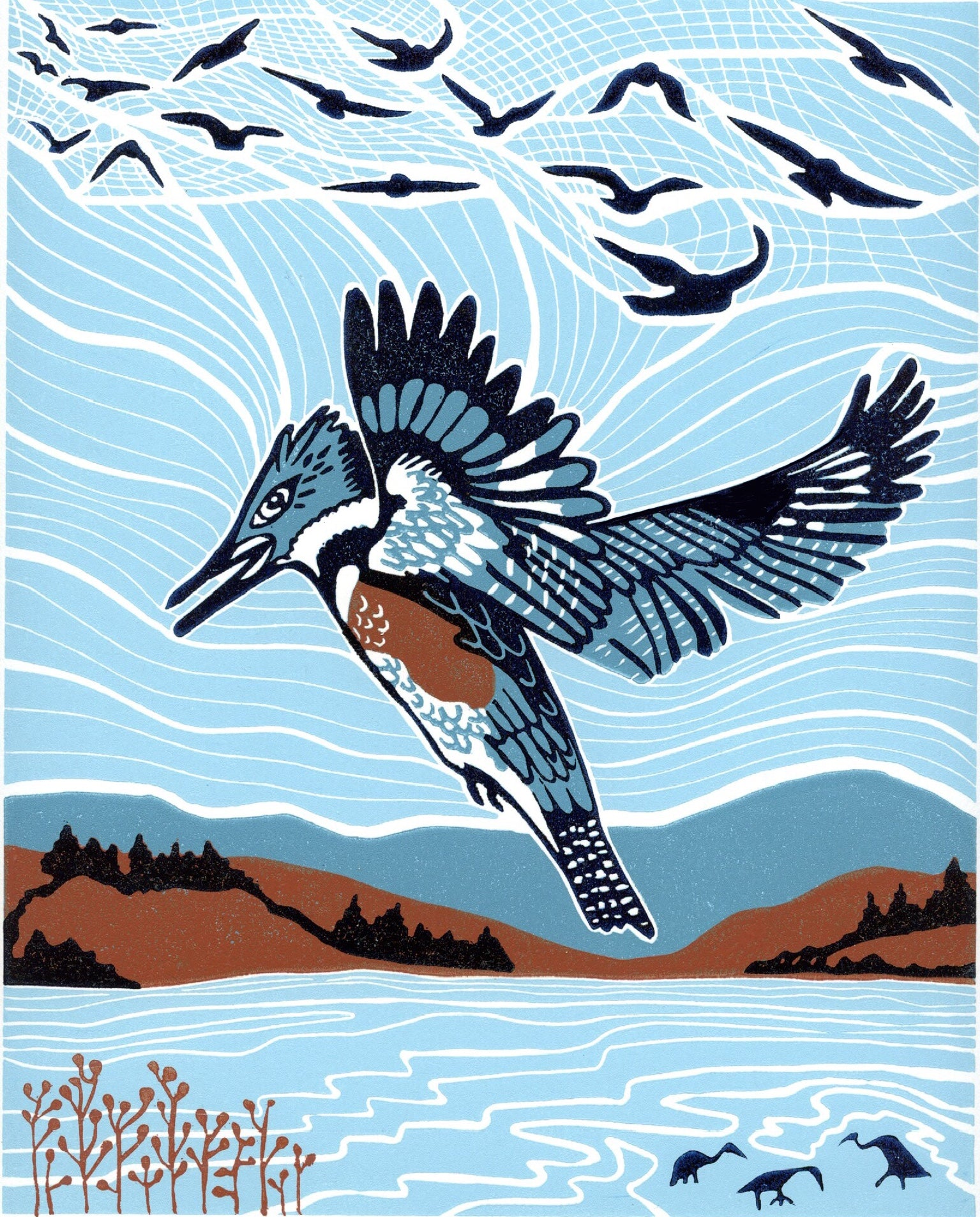 Kingfisher card