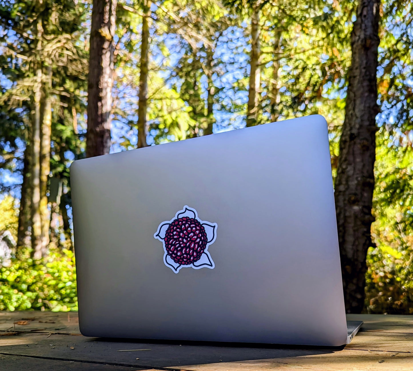 THIMBLEBERRY vinyl sticker