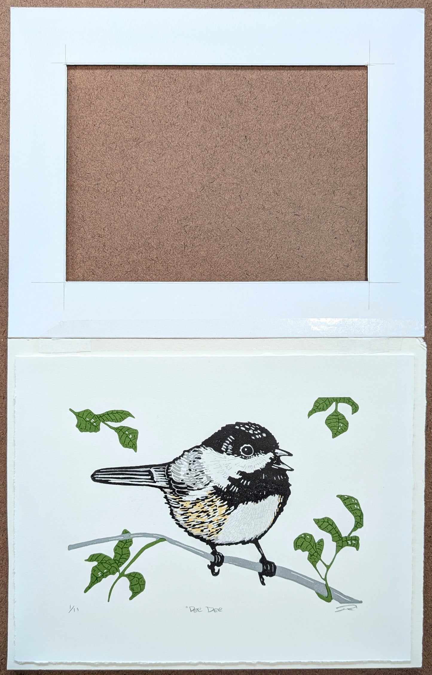 DEE DEE limited edition handmade print
