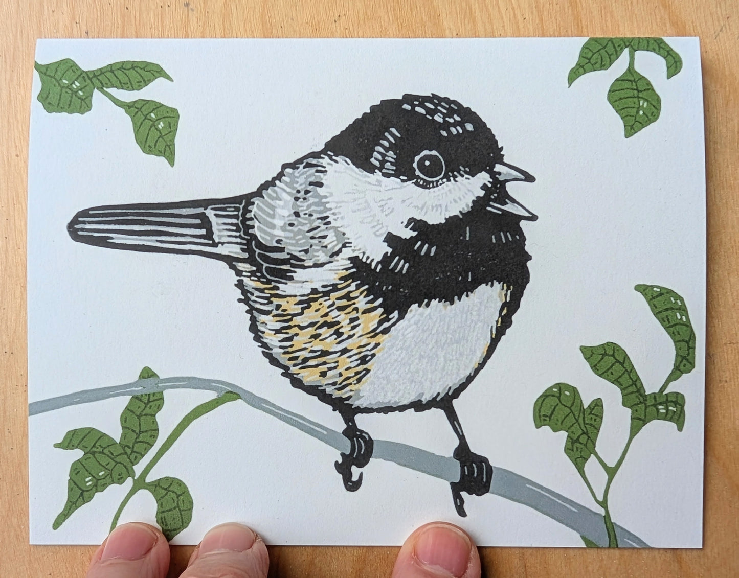 DEE DEE machine printed card
